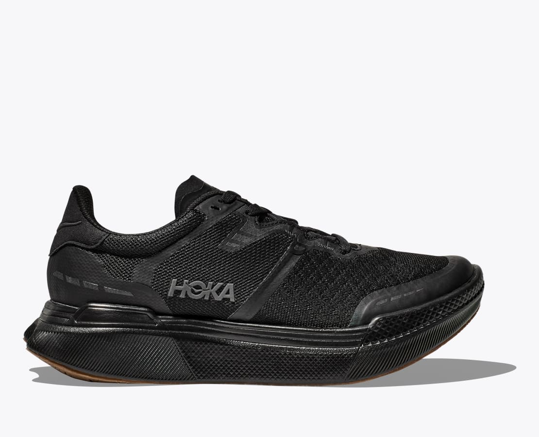 HOKA TRANSPORT X - D - BBLC BLACK/BLACK 6.0