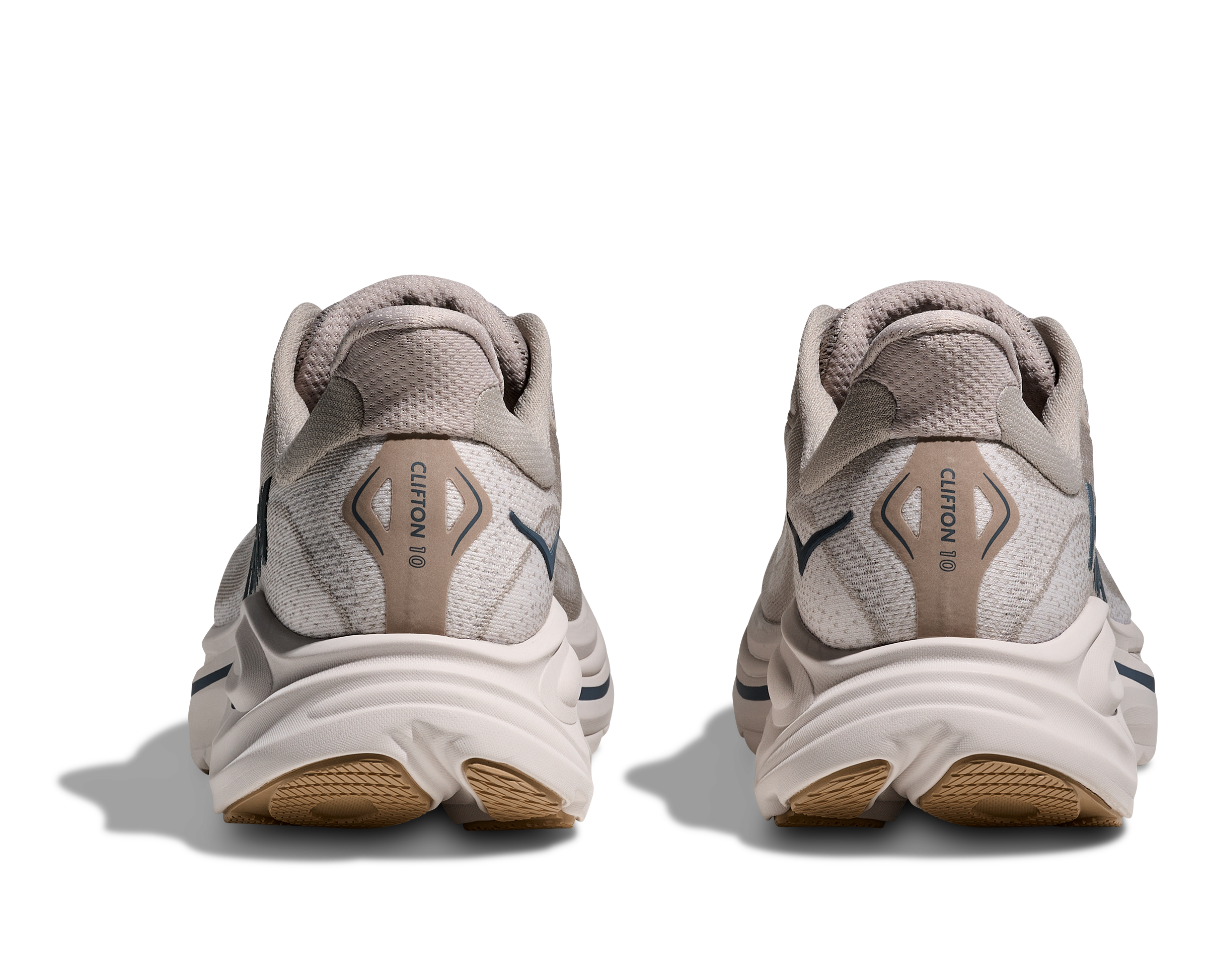 HOKA MEN'S CLIFTON 10 - D - PUTTY/GROUT