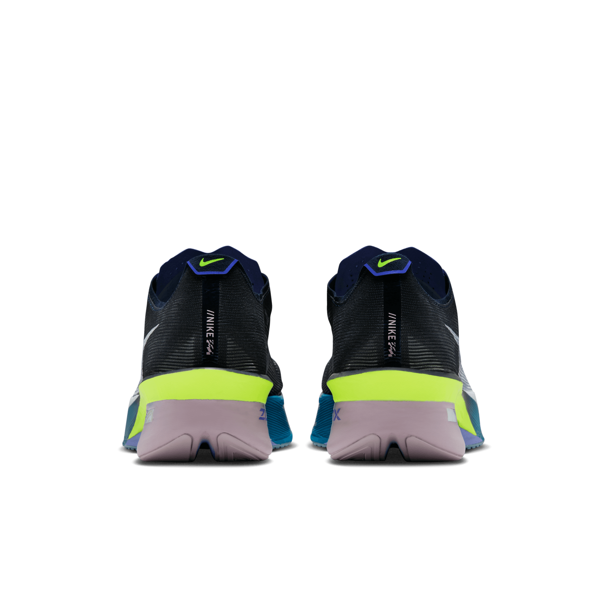 NIKE MEN'S VAPORFLY 4 - D - OBSIDIAN/PERSIAN VIOLET