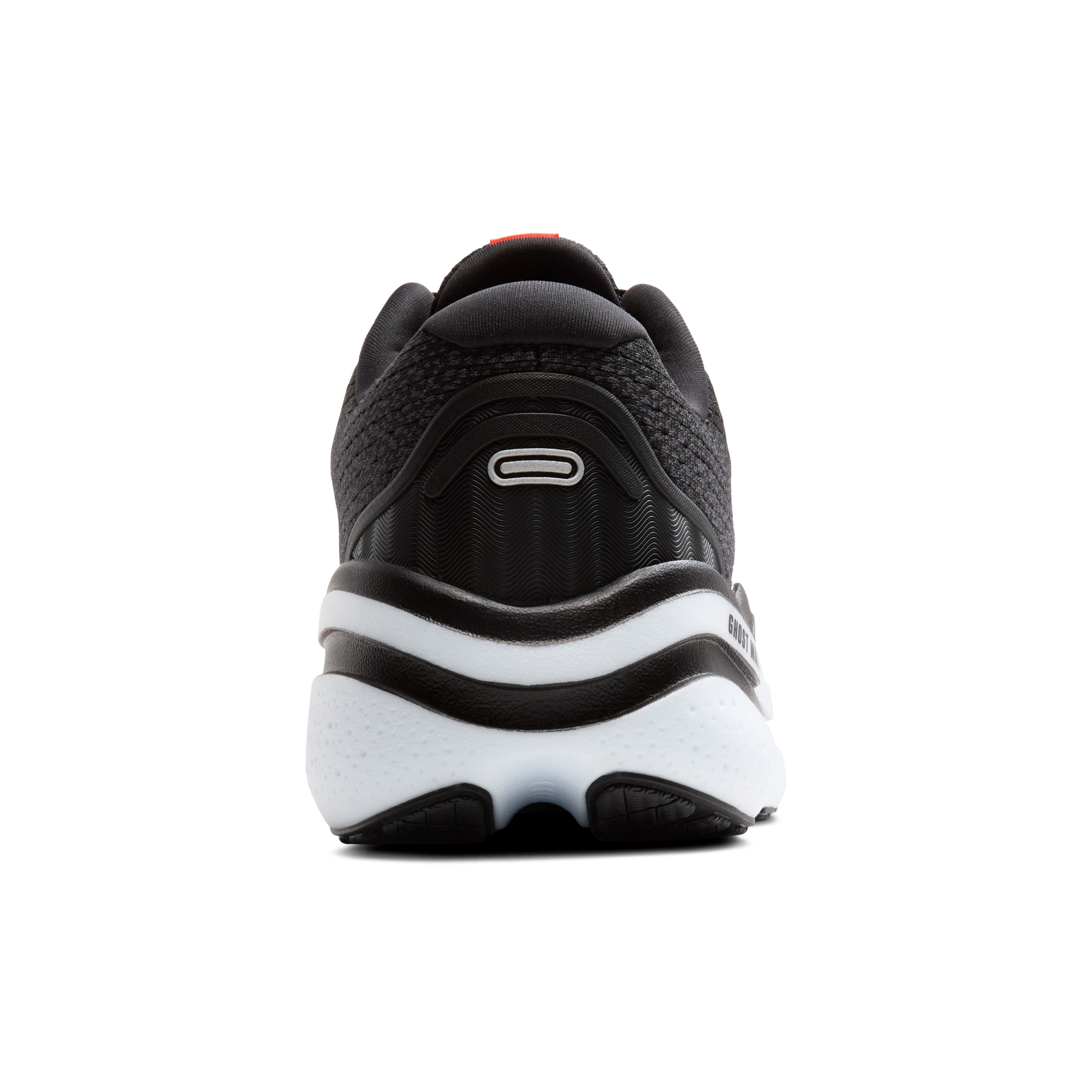 BROOKS MEN'S GHOST MAX 2 - D - 027 BLACK/WHITE/FIERY RED