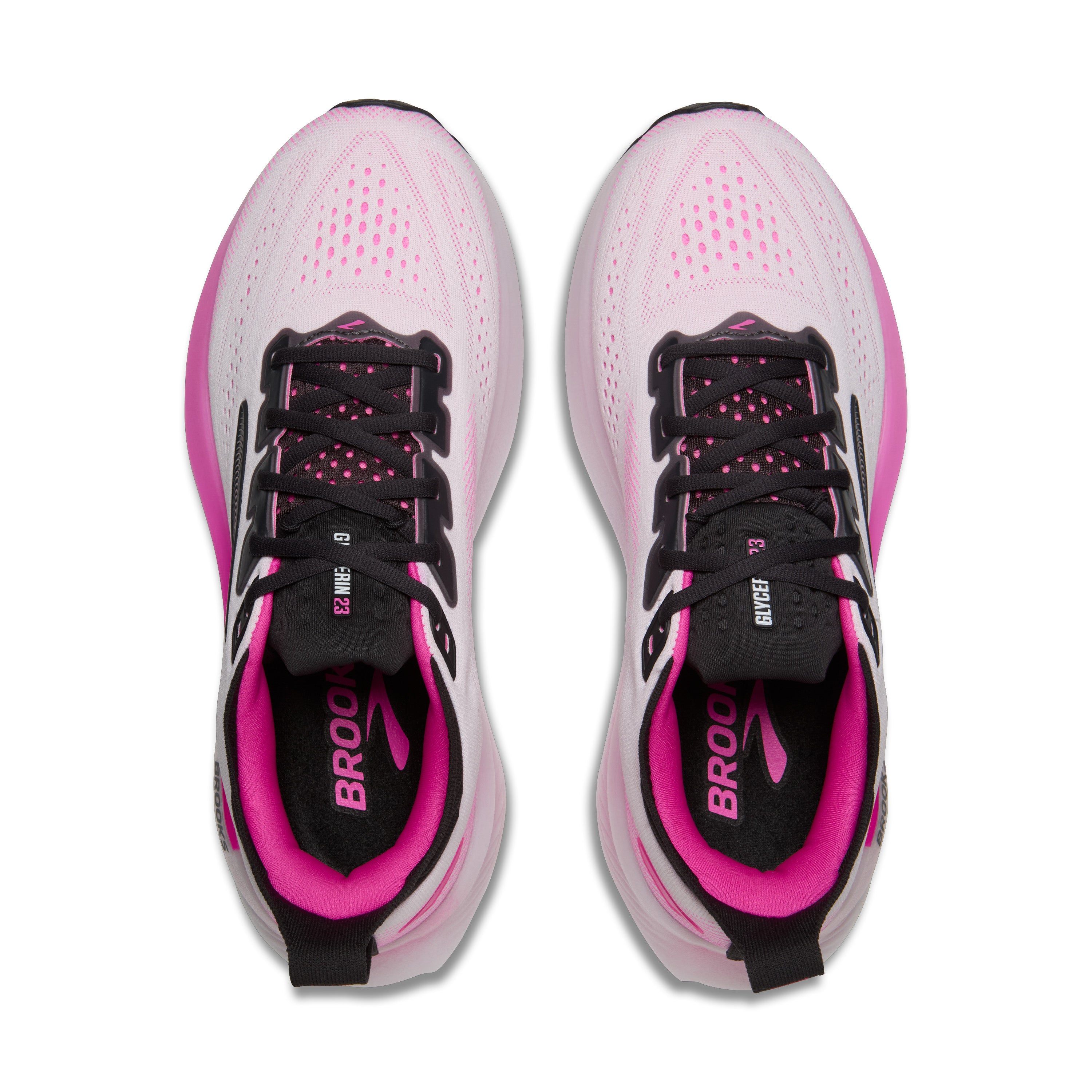 WOMEN'S GLYCERIN 23 - B - WHITE/PHANTOM/CYBER PINK