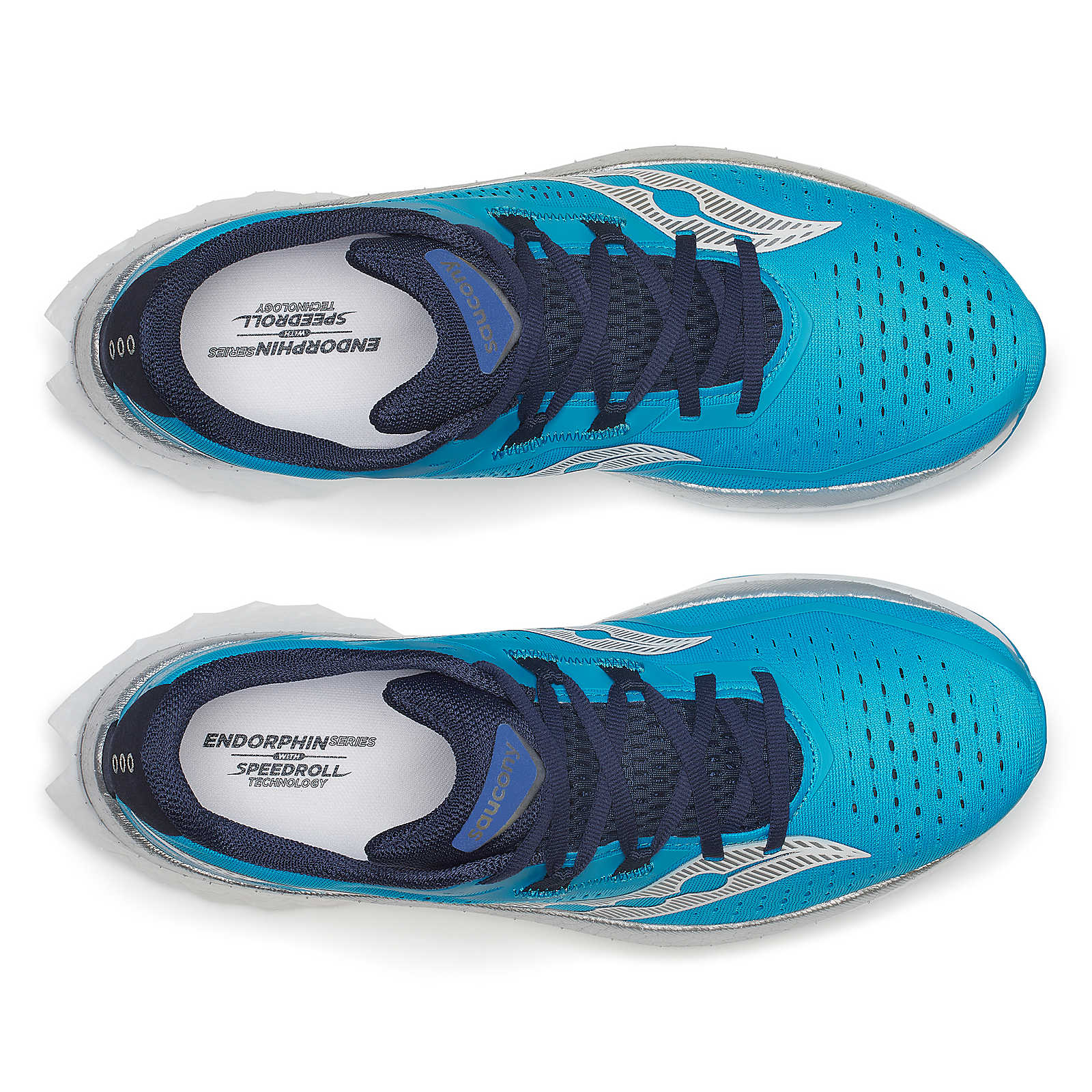 SAUCONY MEN'S ENDORPHIN SPEED 4 - D - 220 VIZIBLUE/NAVY 