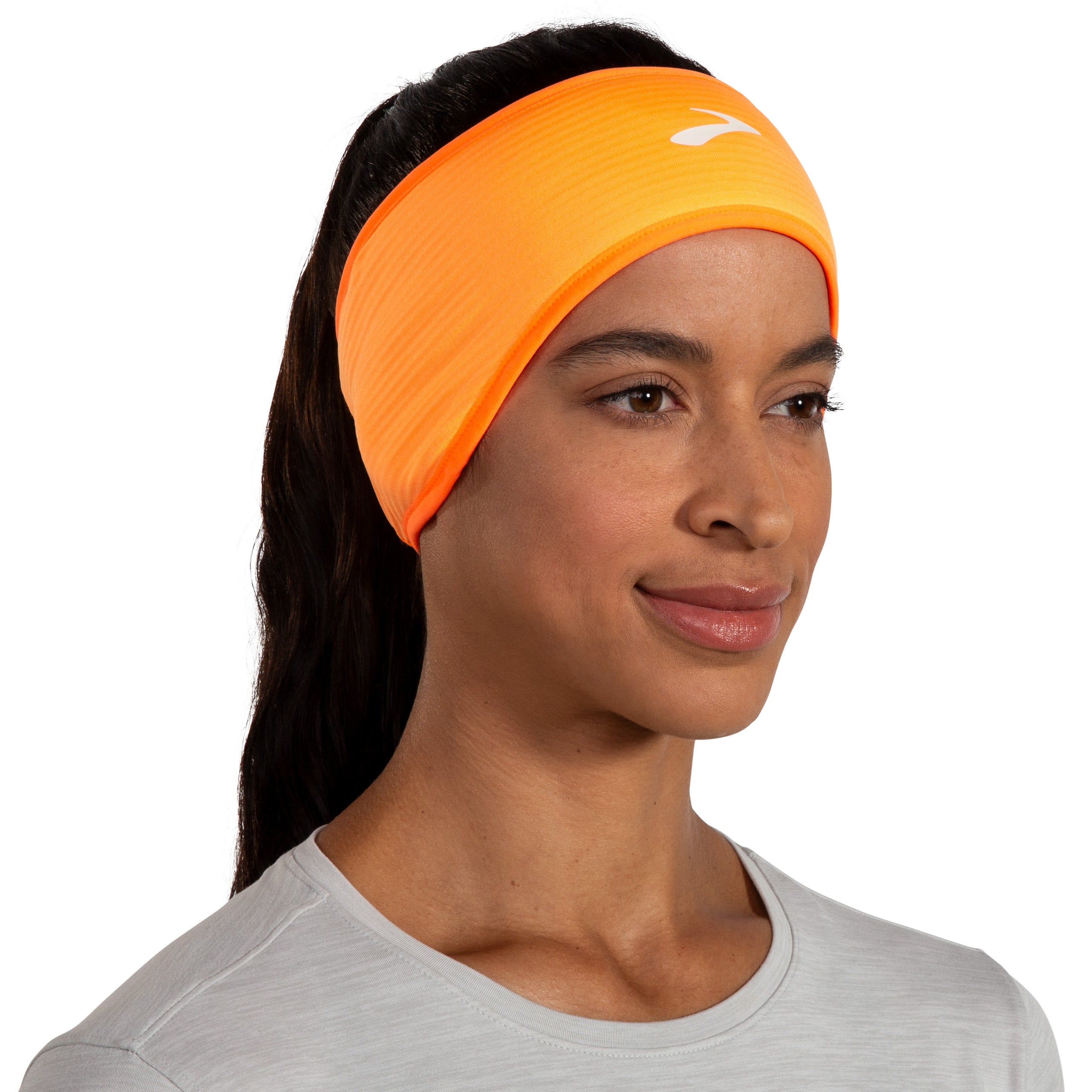 BROOKS Notch Thermal Headband 871 FLICKER/FLUORO FLASH