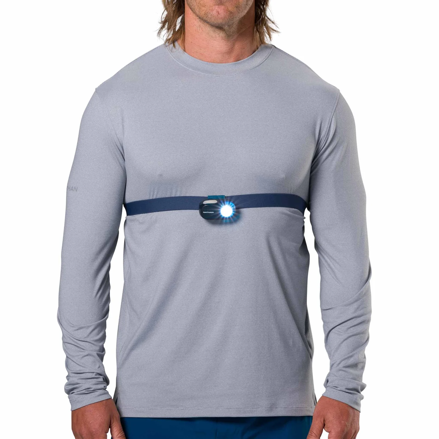 NATHAN LUNA FIRE 400 RX - CHEST/WAIST LIGHT - SAILOR BLUE 