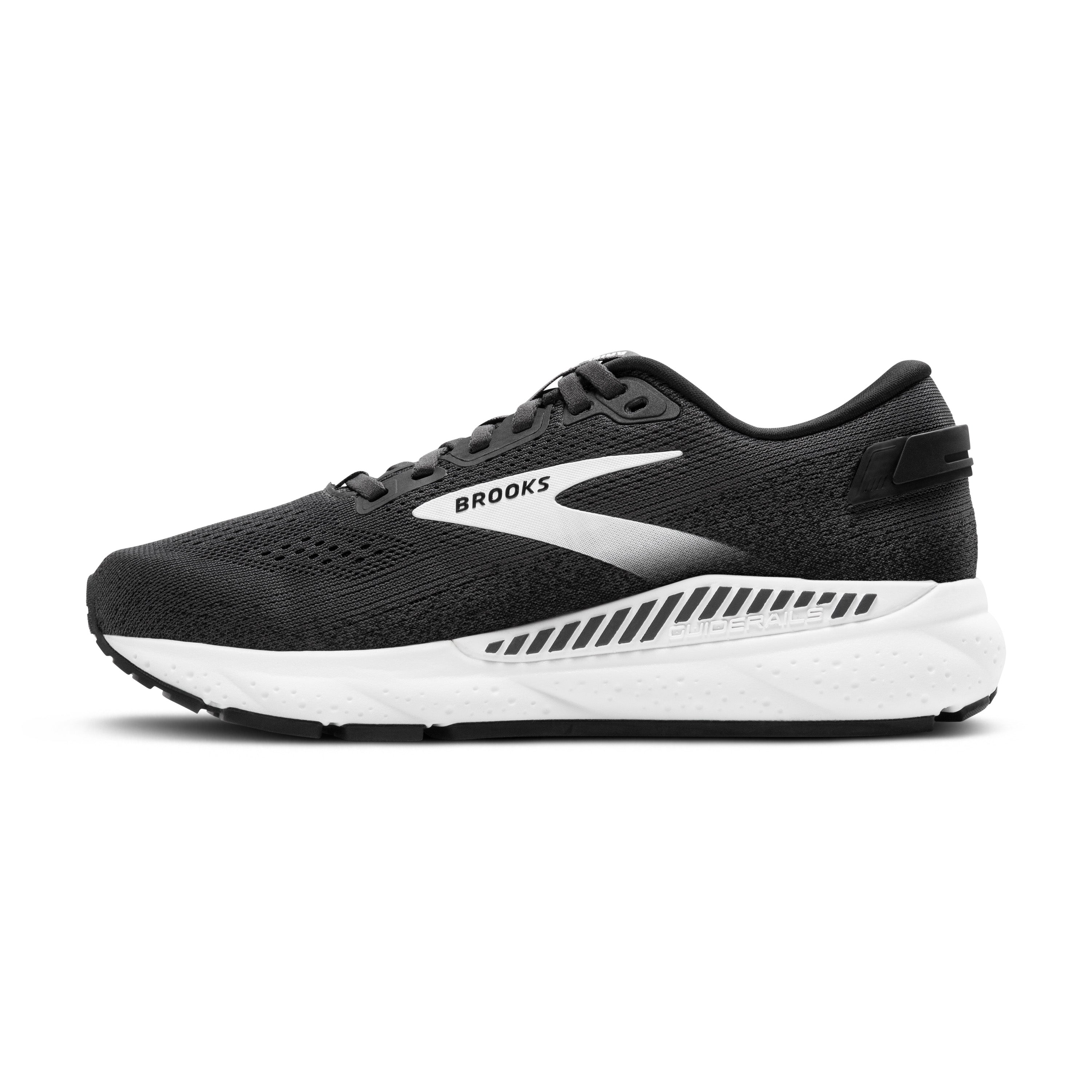 BROOKS WOMEN'S ARIEL 24 - B - EBONY/BLACK/WHITE - SIZE 7.5