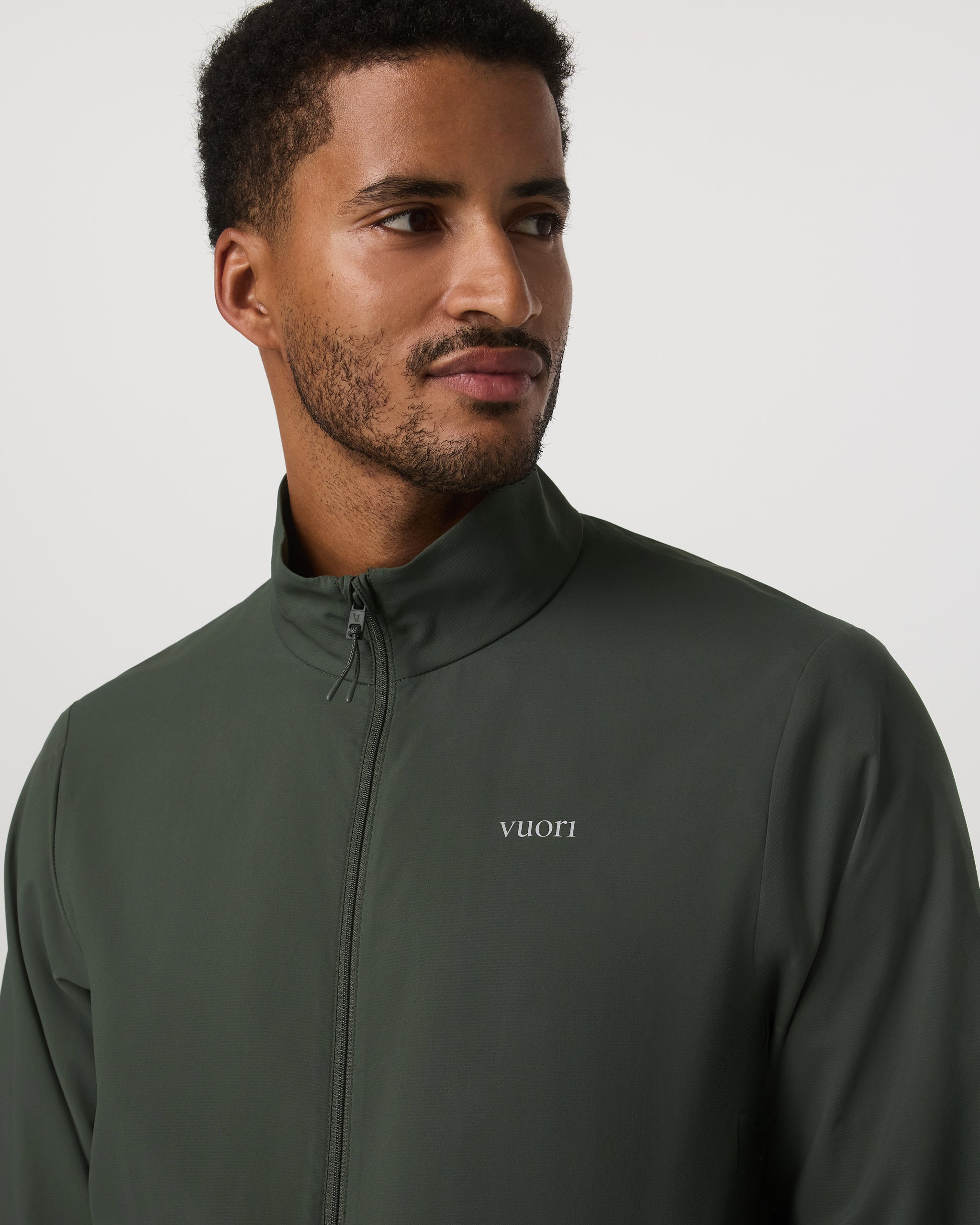 VUORI MEN'S TERRAIN JACKET - RIVER ROCK