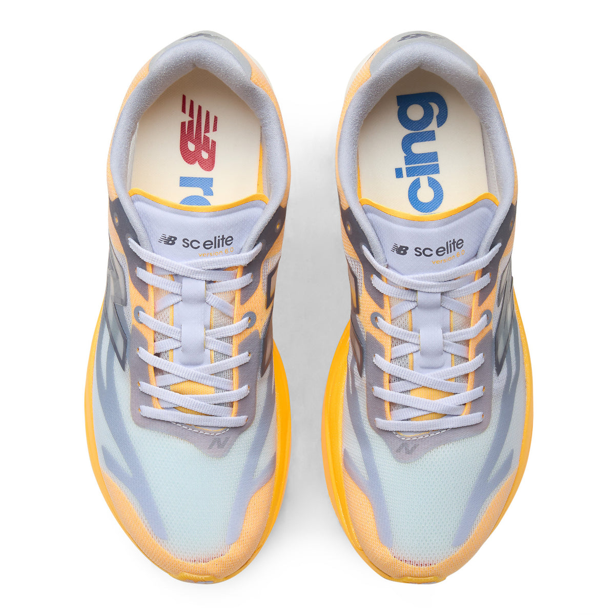 NEW BALANCE MEN'S SUPERCOMP ELITE V6 - SATSUMA ORANGE