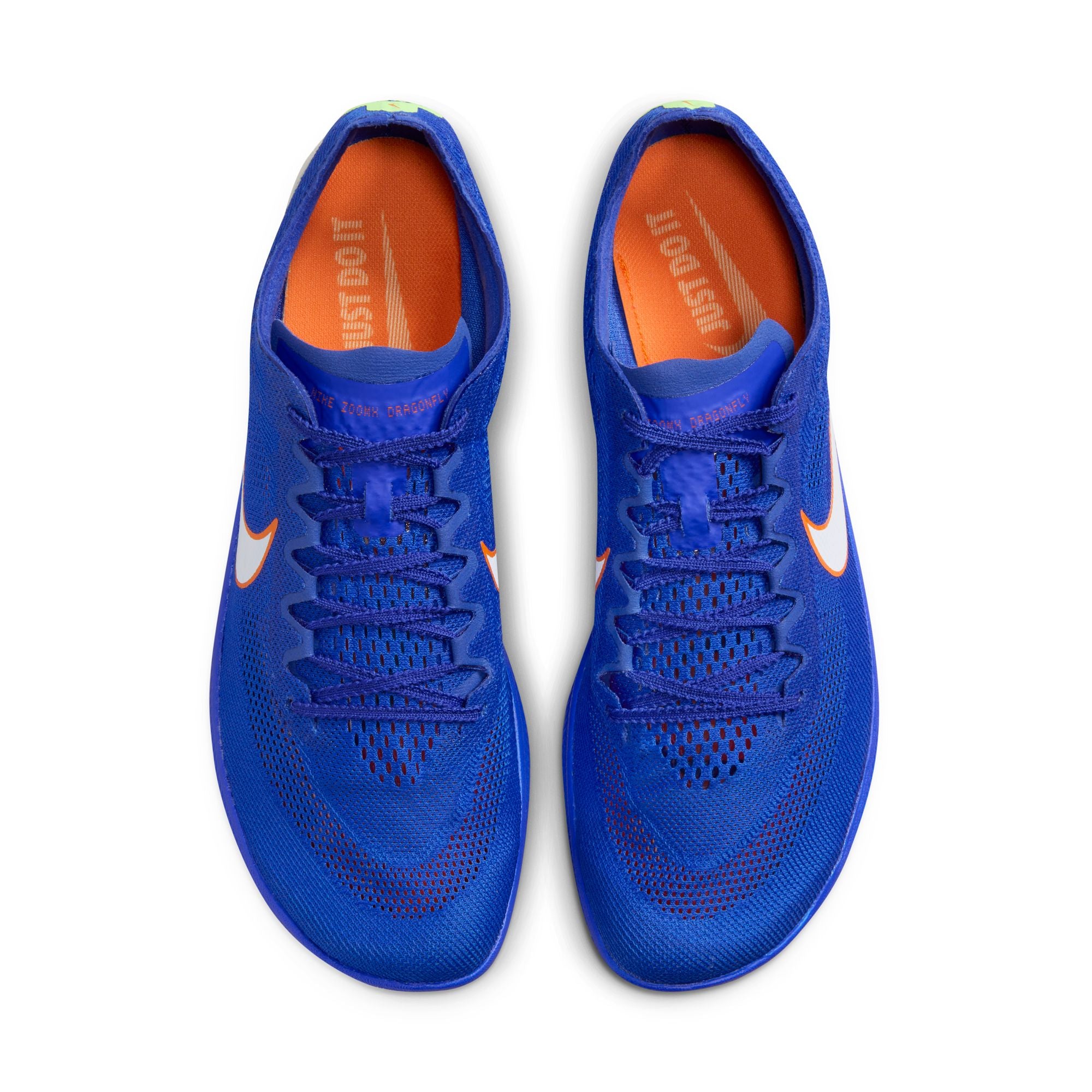 zoomx dragonfly 400 racer blue white safety orange 