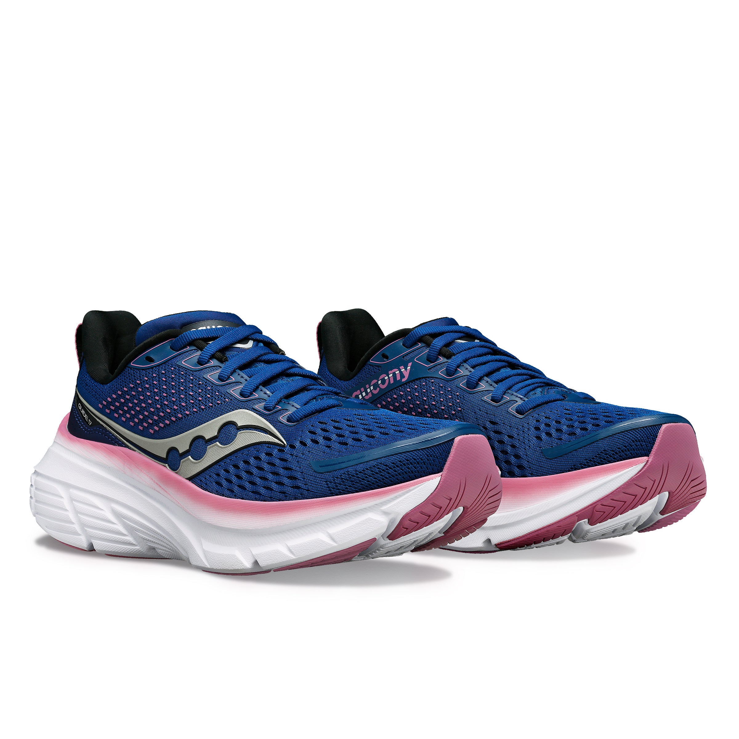 Saucony omni iso hotsell (d) womens navy blush