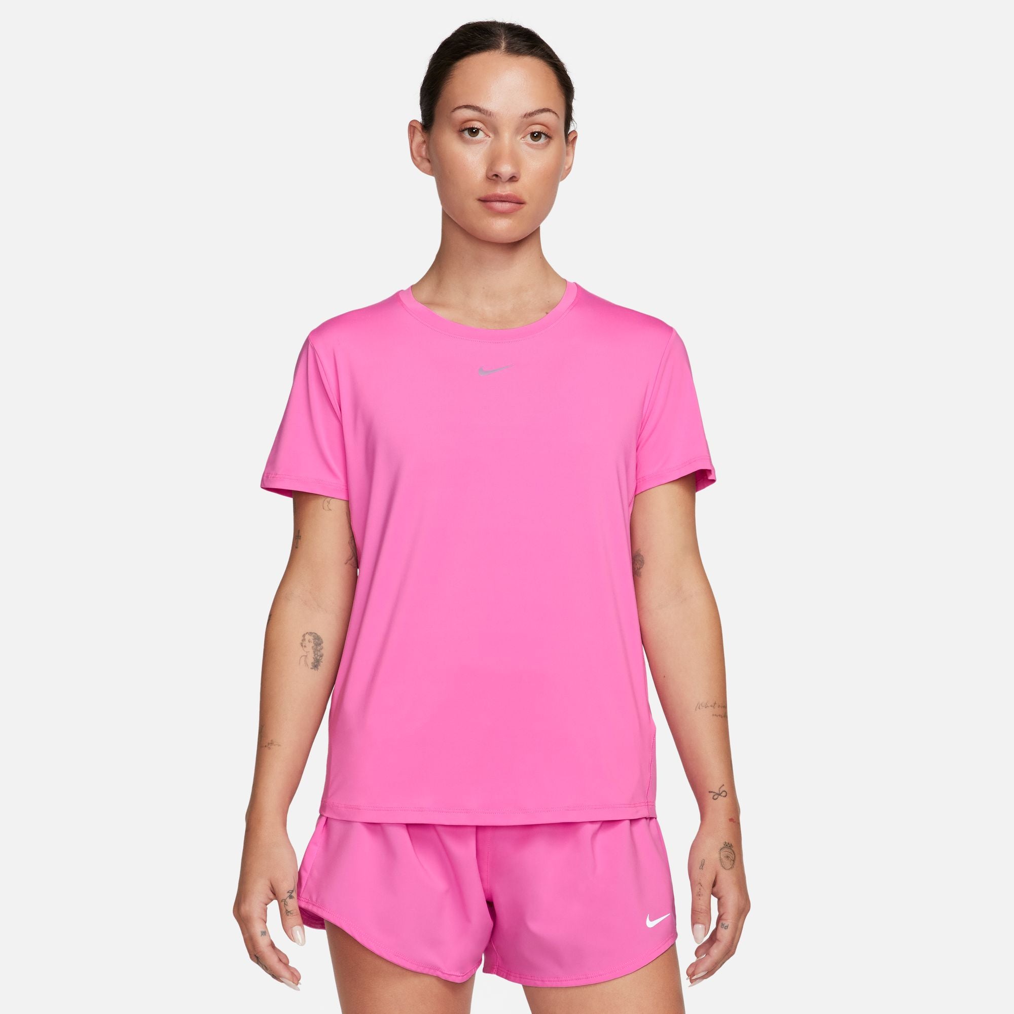 WOMENS ONE CLASSIC SHORT SLEEVE PLAYFUL PINK