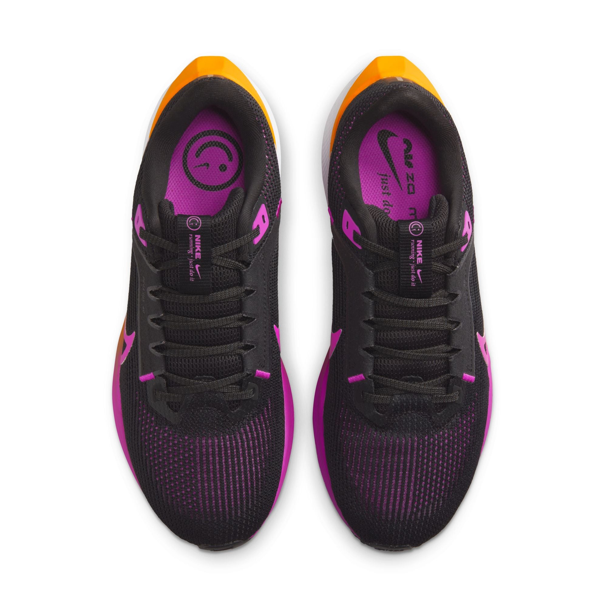 WOMEN'S PEGASUS 40 - B - 011 BLACK/HYPER VIOLET