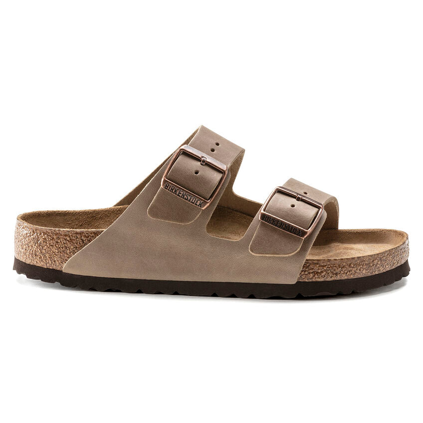arizona soft footbed oiled leather TOBACCO BROWN
