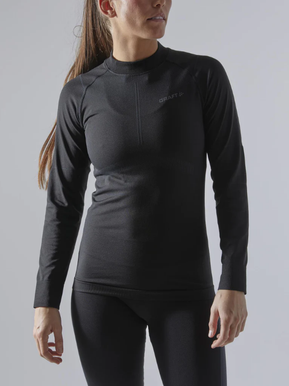 Brooks Womens Podium Long Sleeve Athletic Shirt in Black