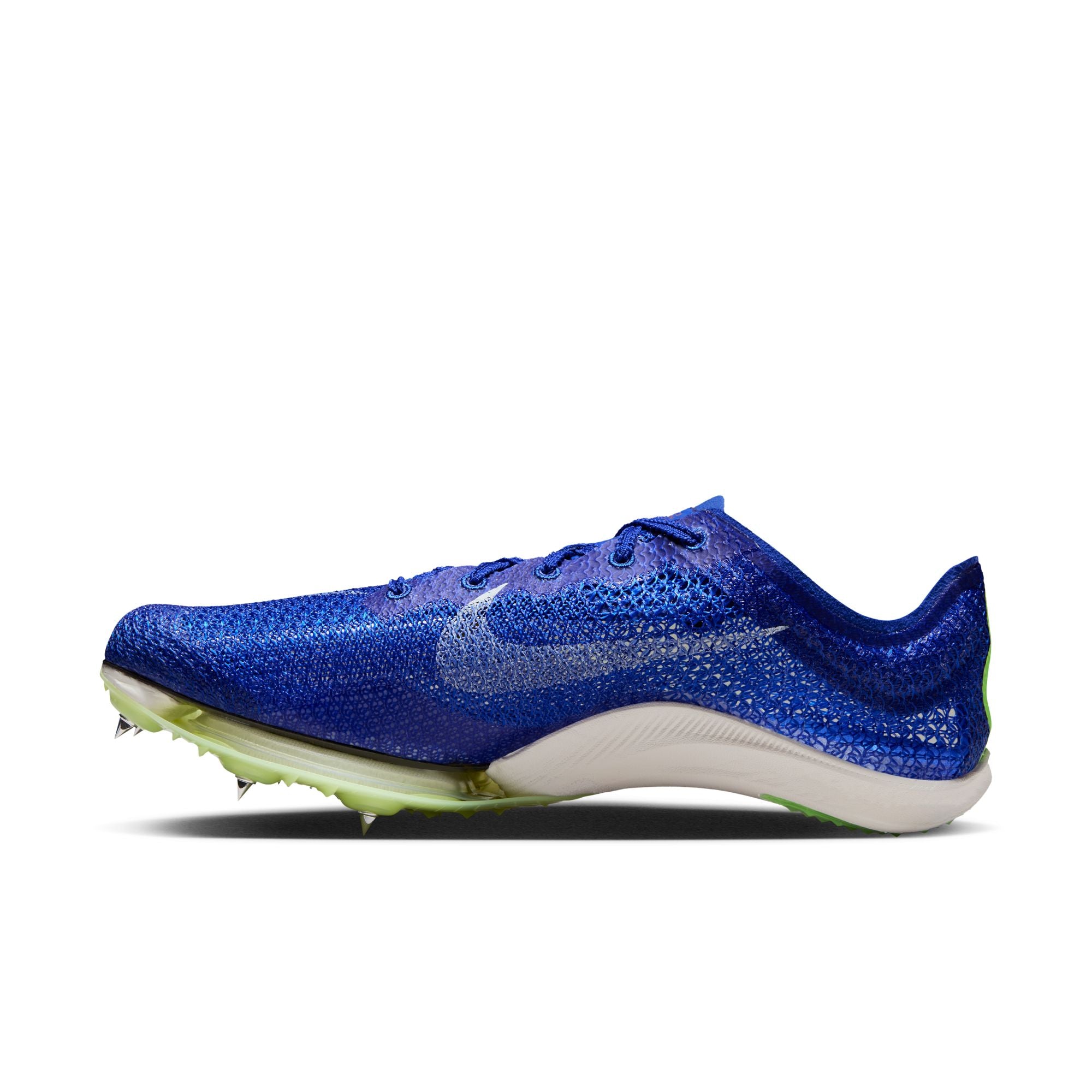 Blue and white shop nike track spikes