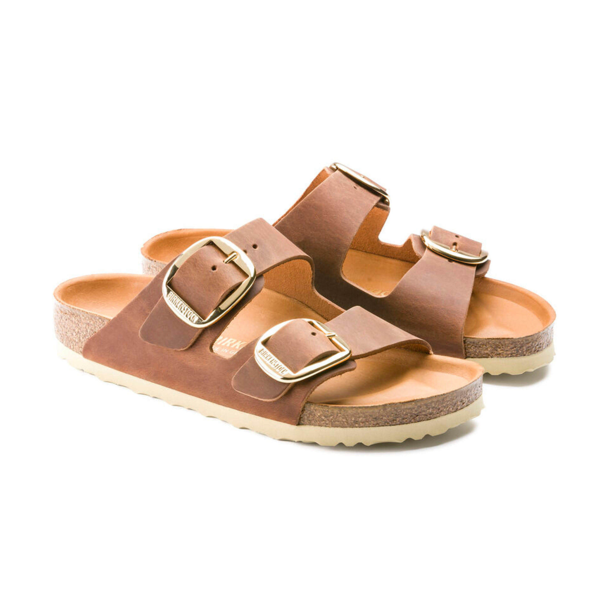 Birkenstock big buckle cognac arizona sales