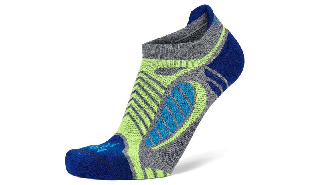 ultralight no show clearance 0685 GREY HEATHER/ROYAL BLUE