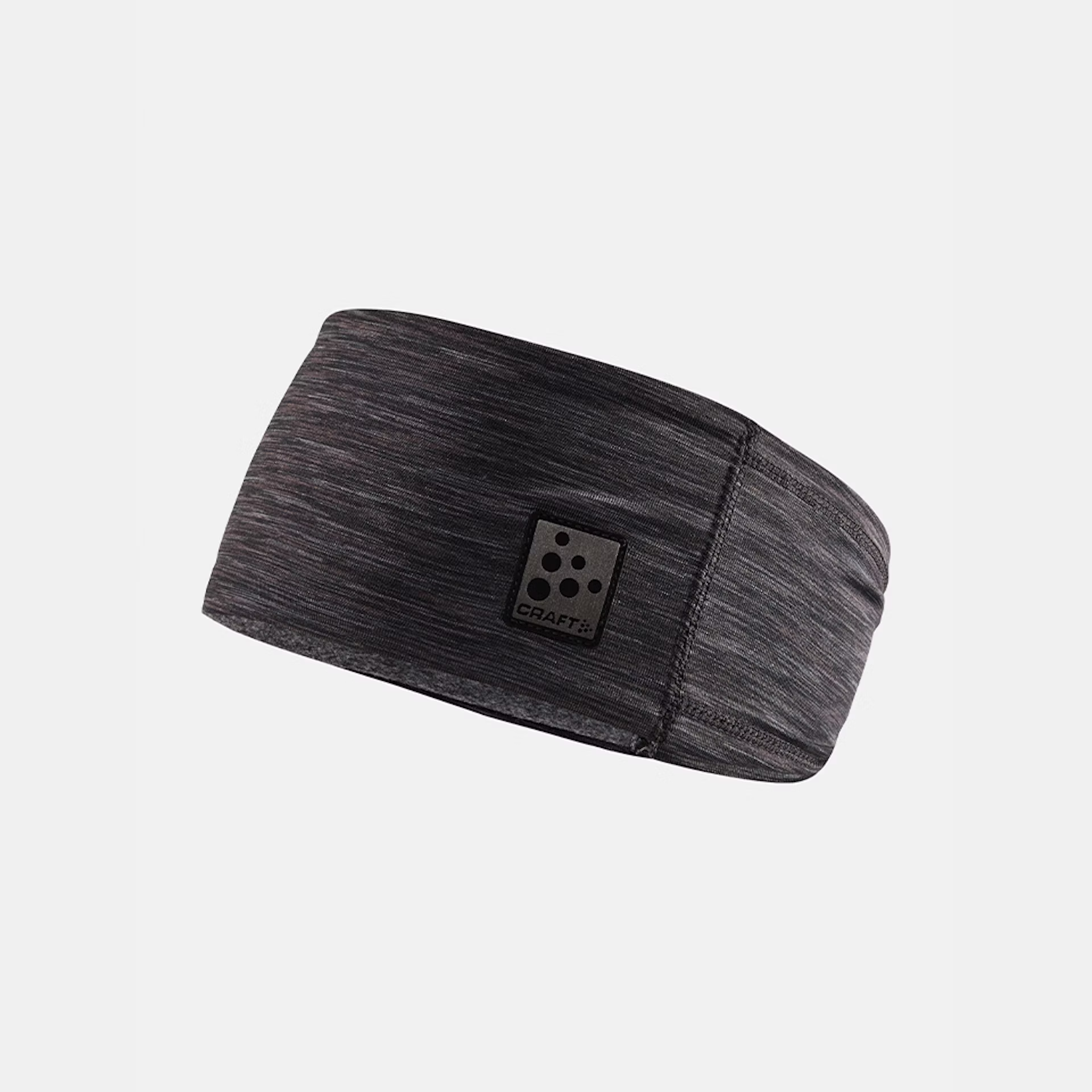 microfleece shaped headband black 