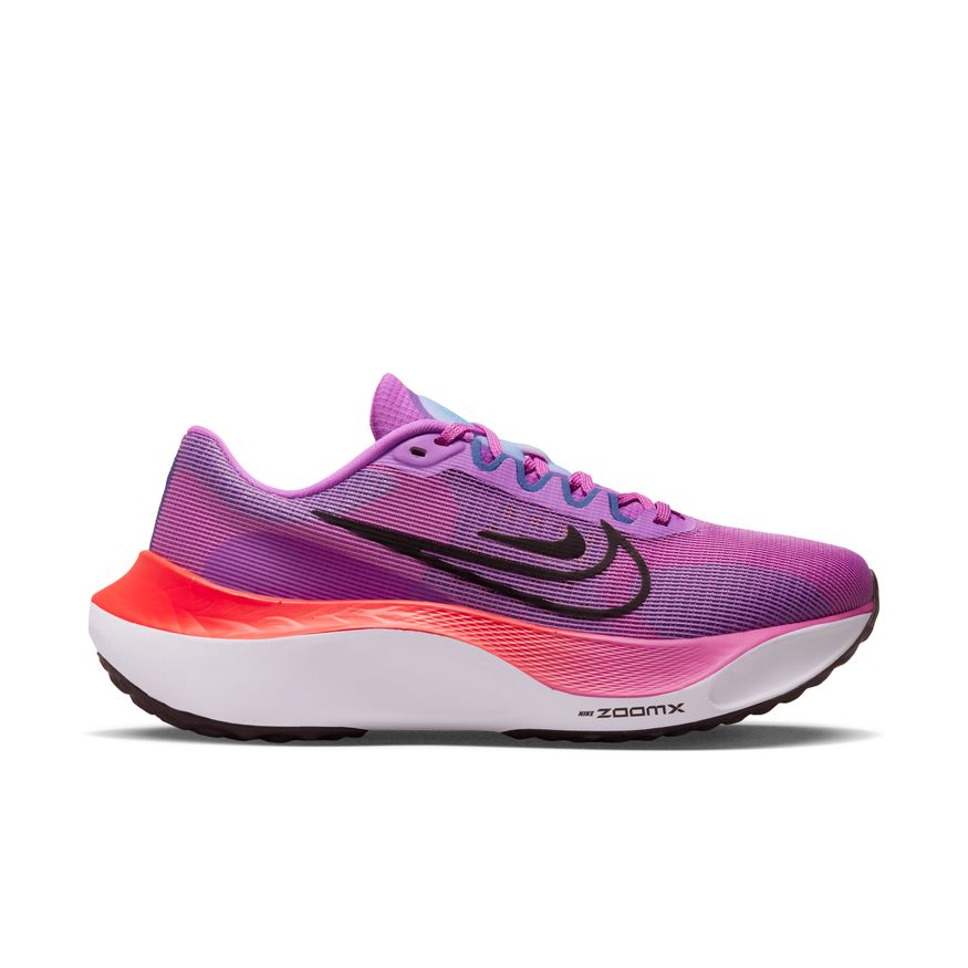 womens zoom fly 5 500 BARELY GRAPE/BLACK