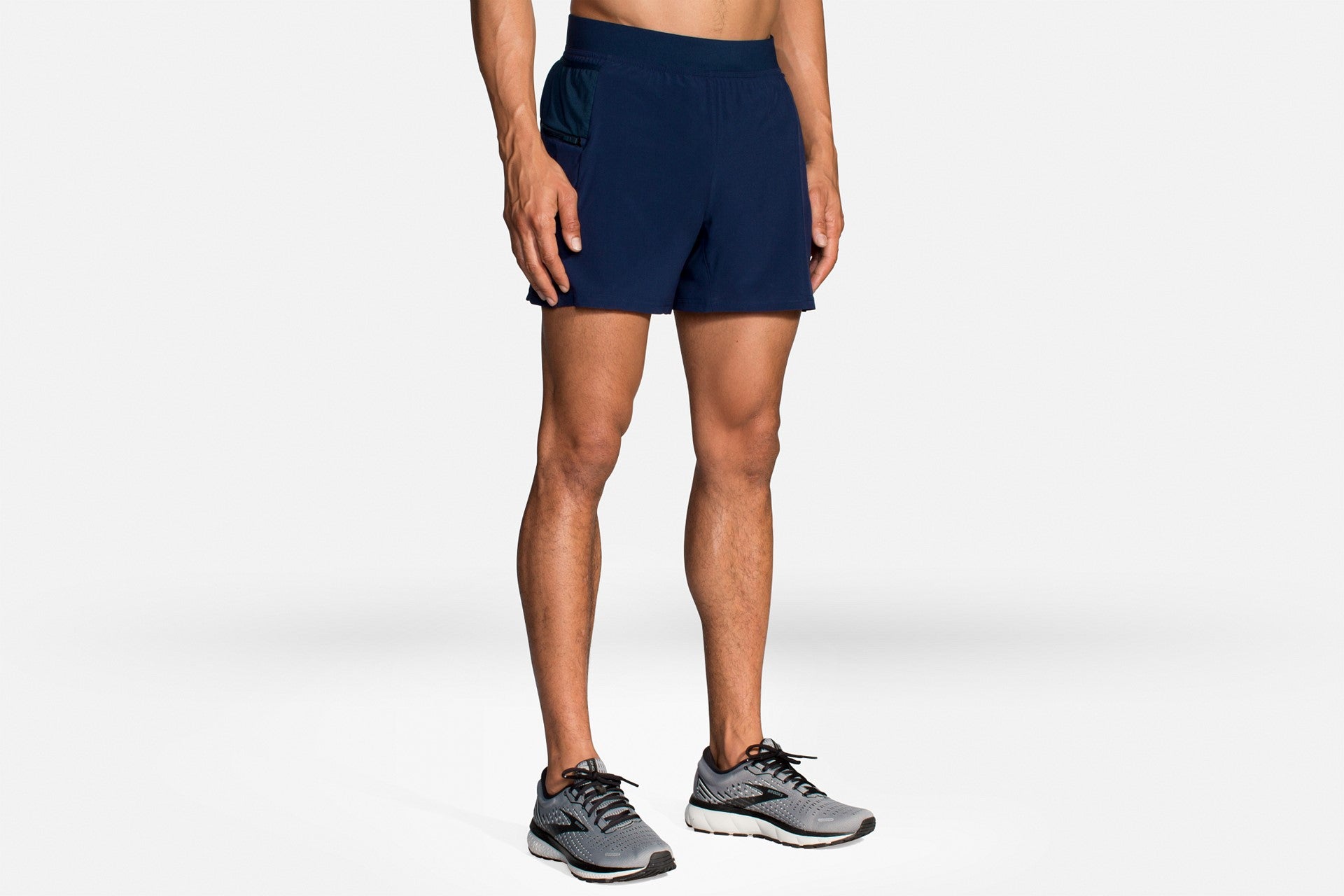 mens 5 sherpa 2 in 1 short clearance 451 NAVY