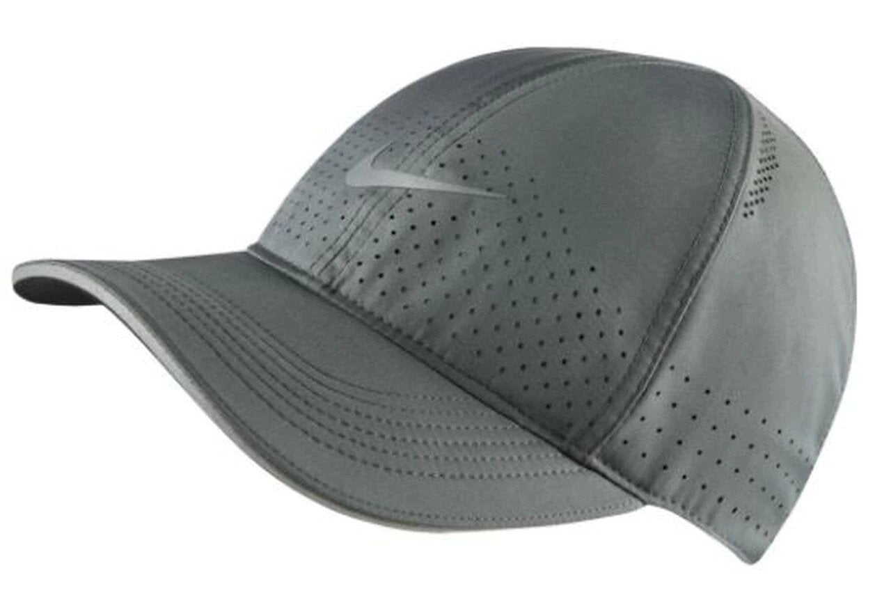 Nike Sportswear Dri-Fit AeroBill Featherlight Hat Running Cap Alligator  Green