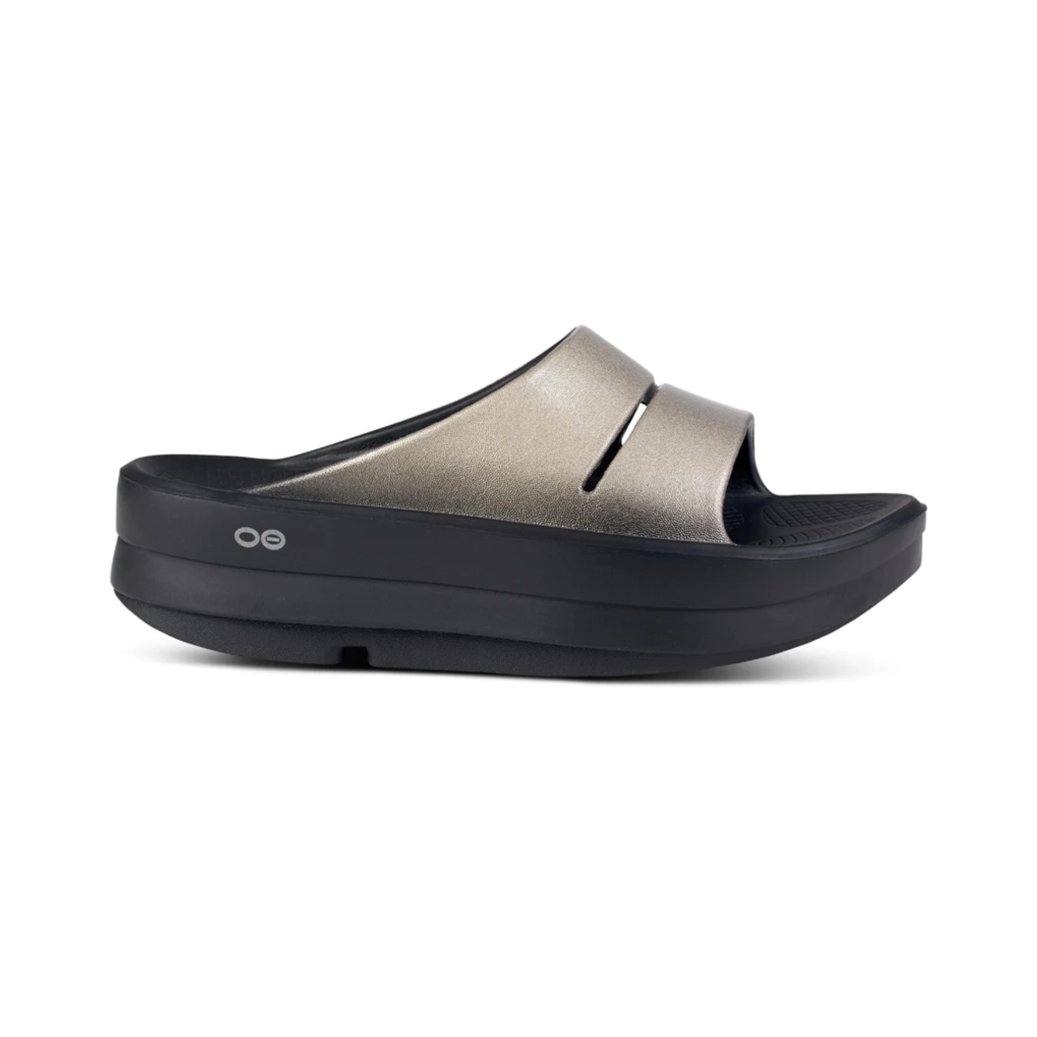 WOMEN'S OOMEGA OOAHH LUXE SLIDE - LATTE | Performance Running WOMEN'S OOMEGA OOAHH LUXE SLIDE - LATTE | Performance Running