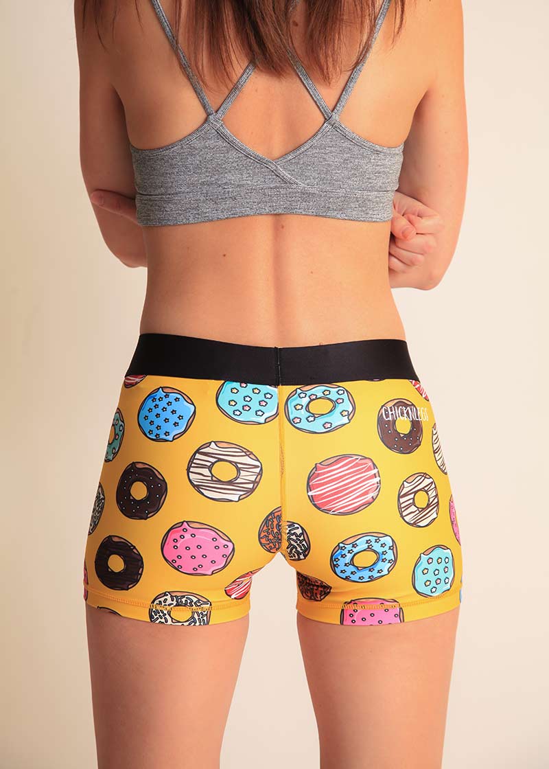 womens 3 compression short DONUTS