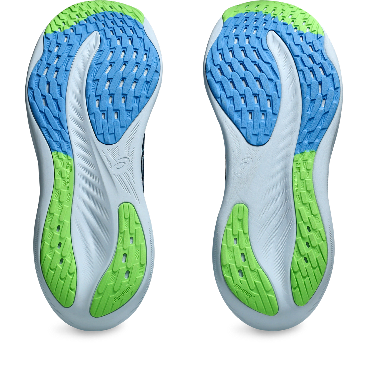 Men's GEL-NIMBUS 26, French Blue/Electric Lime, Running Shoes