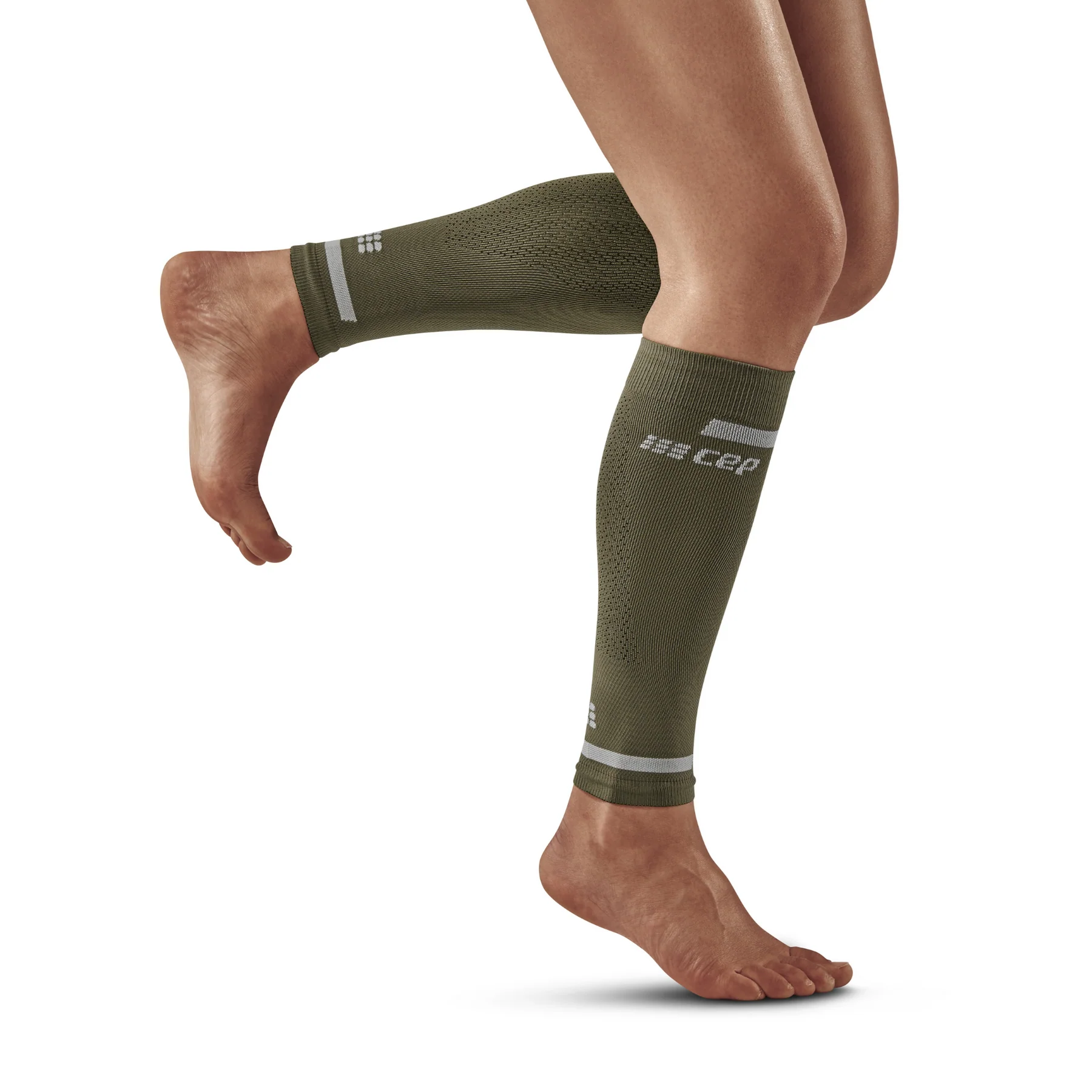 CEP - Women's THE RUN COMPRESSION CALF SLEEVES, stabilizing calf  compression sleeves for running, calf support, Black
