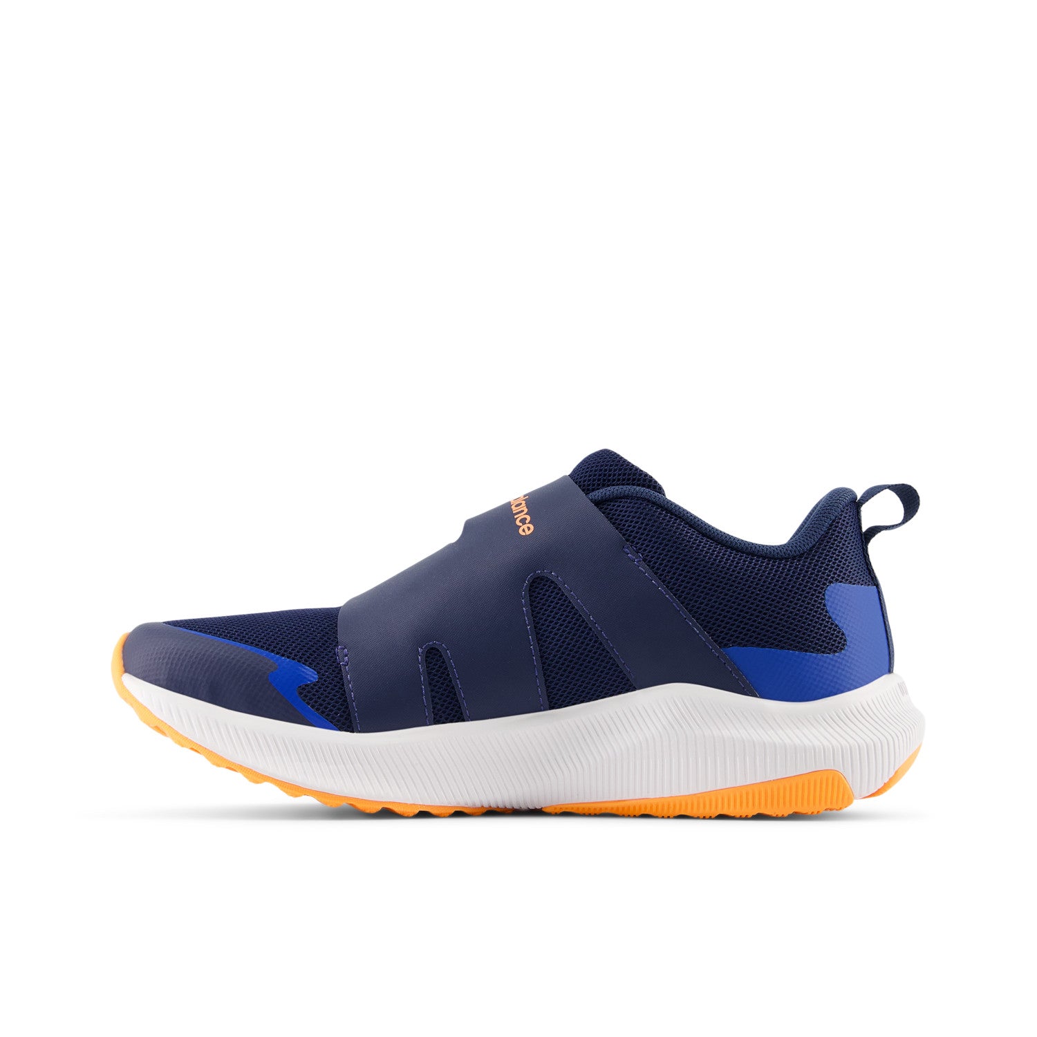 KID S DYNASOFT REVEAL V4 BOA NO4 NB NAVY WITH HOT MANGO