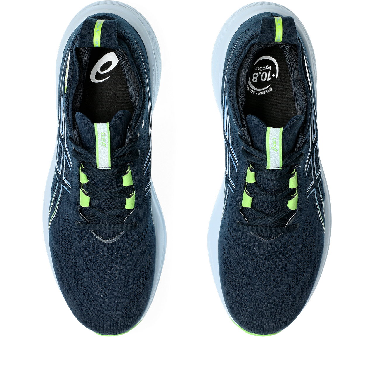 mens nimbus 26 d 400 french blue electric lime 