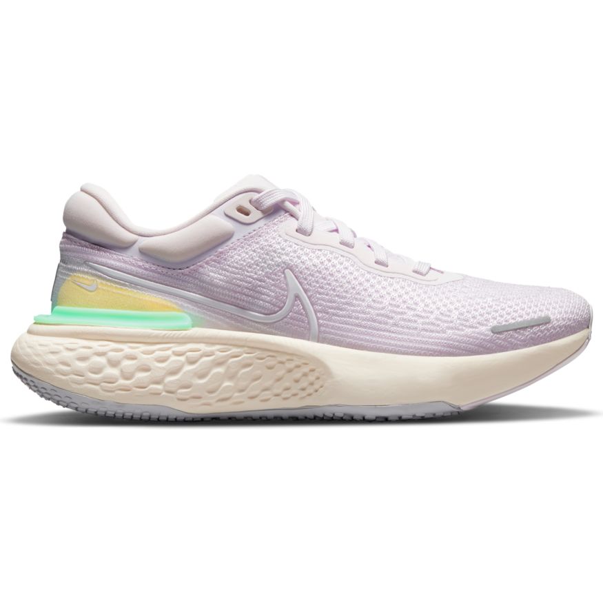womens zoomx invincible run 500 LIGHT VIOLET/WHITE