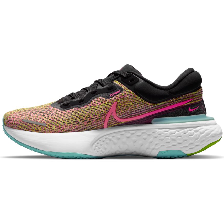 womens zoomx invincible run 002 BLACK/CYBER PINK