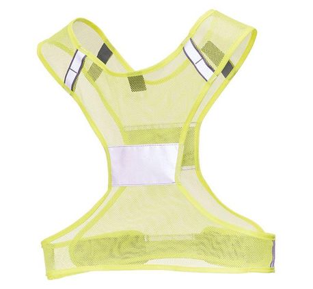 streak reflective vest safety yellow xs m 